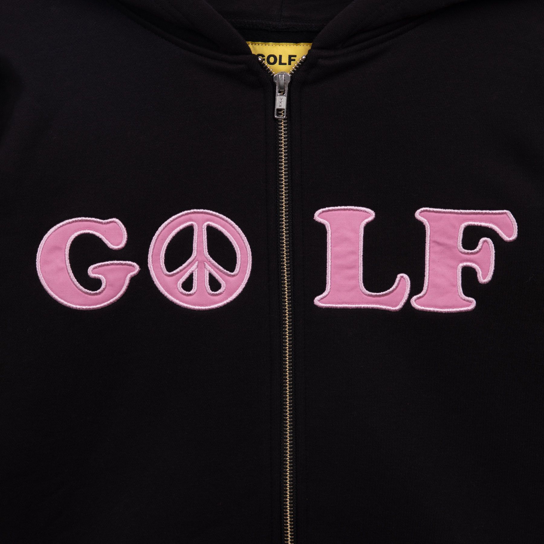Buy GOLF WANG Peace Zip Hoodie 'Black' - FW23TS1018 | GOAT