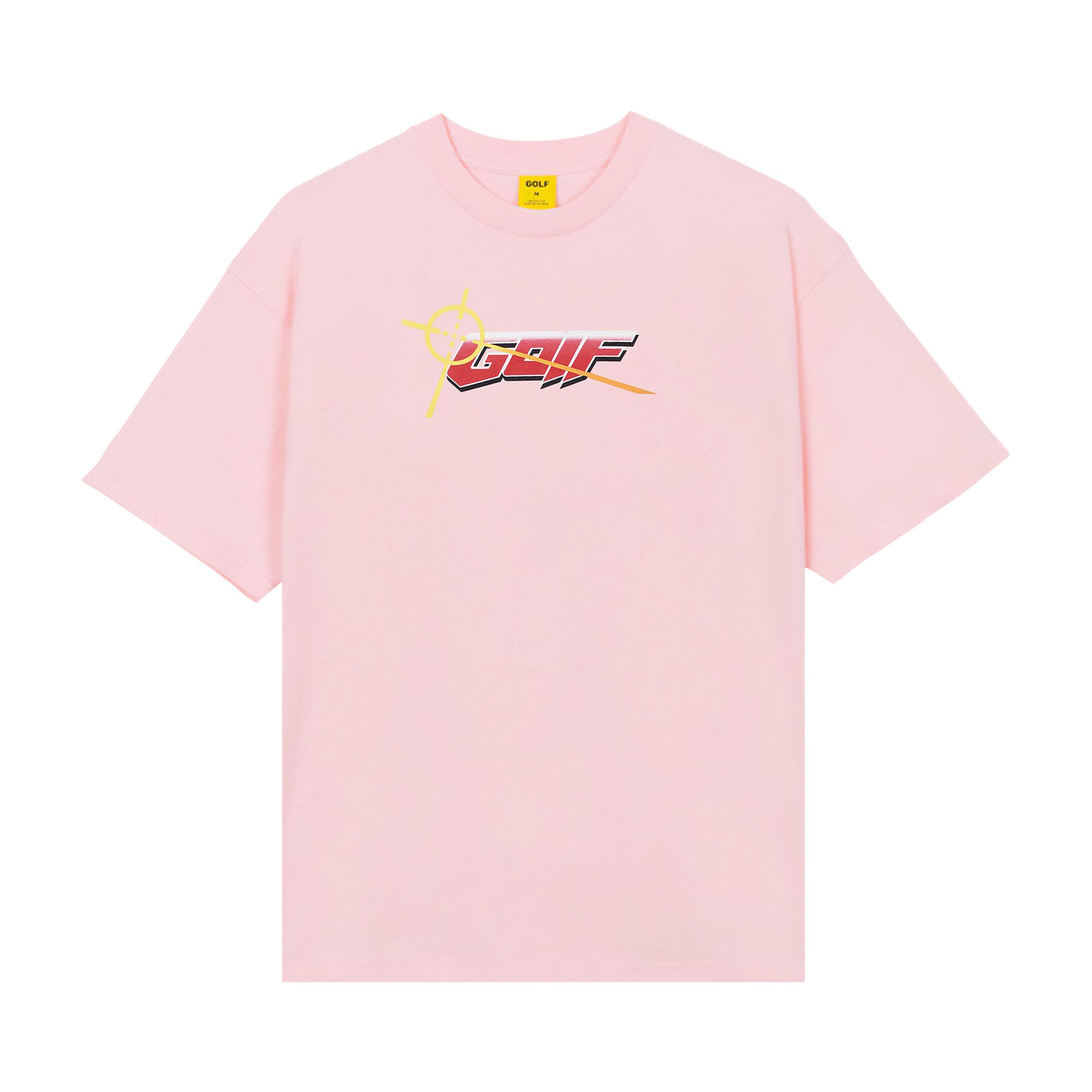 GOLF WANG Crisis Logo Tee Pink
