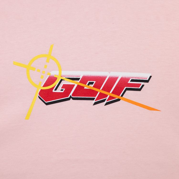 GOLF WANG Crisis Logo Tee Pink
