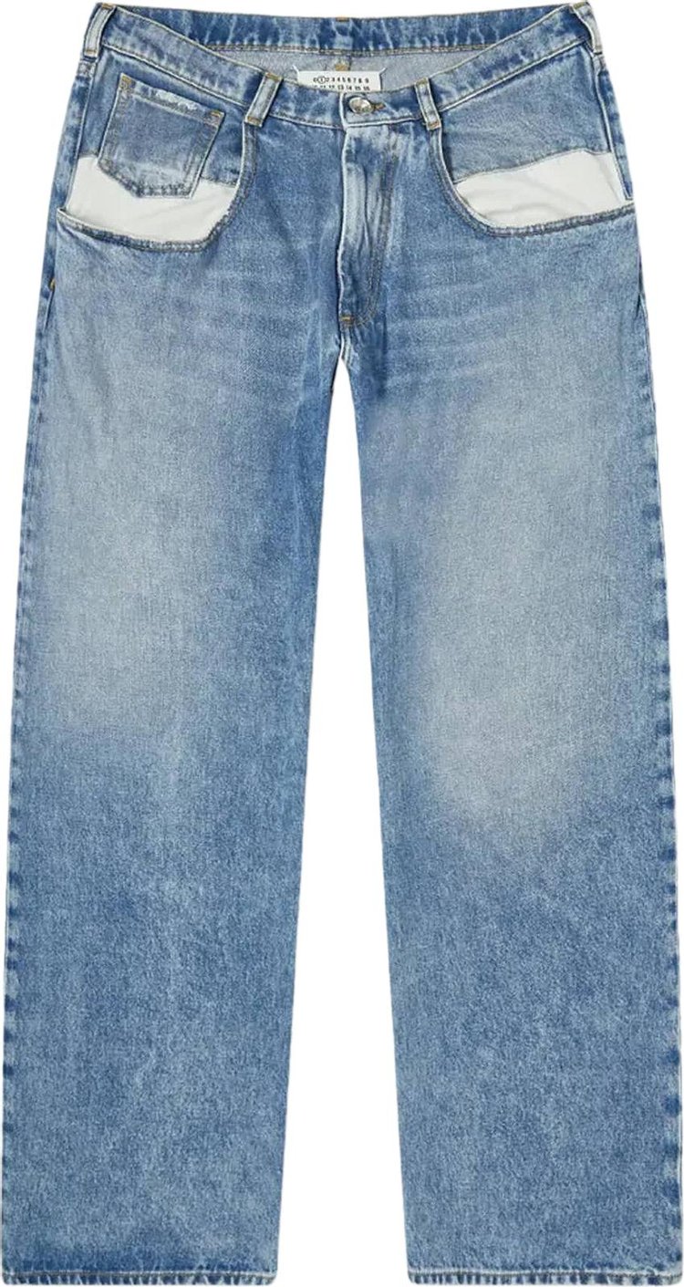 Maison Margiela Pocket Detail Oversize Jeans 'Black'