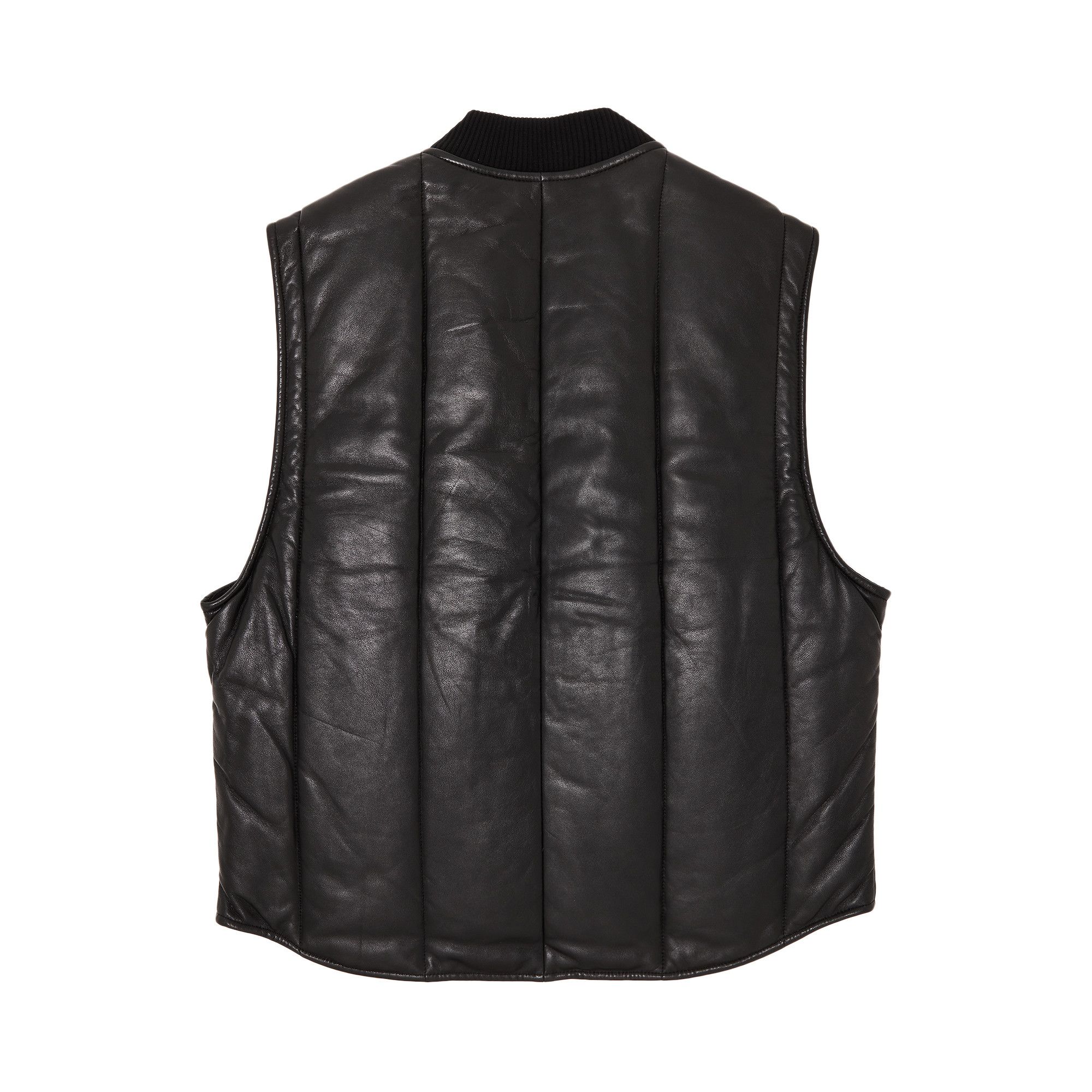 Buy Supreme x Dickies Leather Work Vest 'Black' - FW23J62 BLACK | GOAT