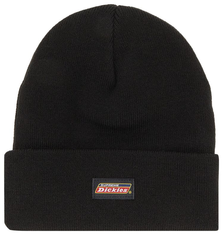 Supreme x Dickies Beanie Black