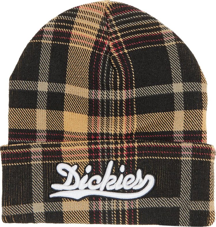 Supreme x Dickies Beanie 'Black Plaid'