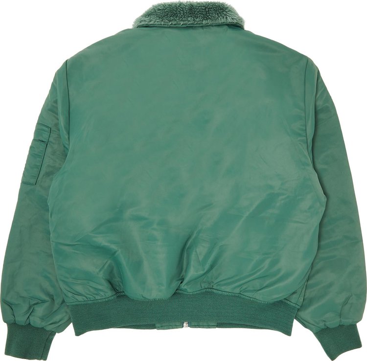 Supreme x Dickies Fur Collar Bomber Jacket Work Green