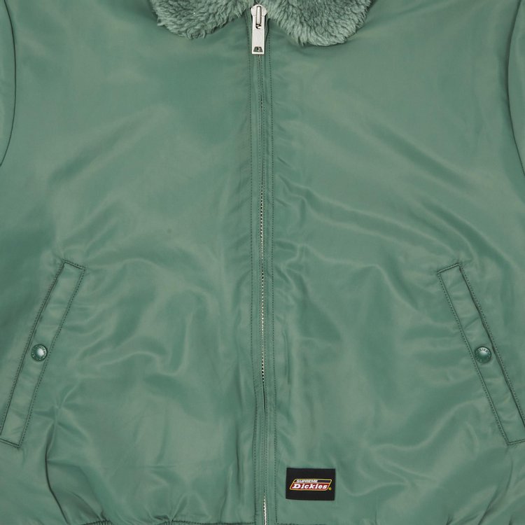 Supreme x Dickies Fur Collar Bomber Jacket Work Green