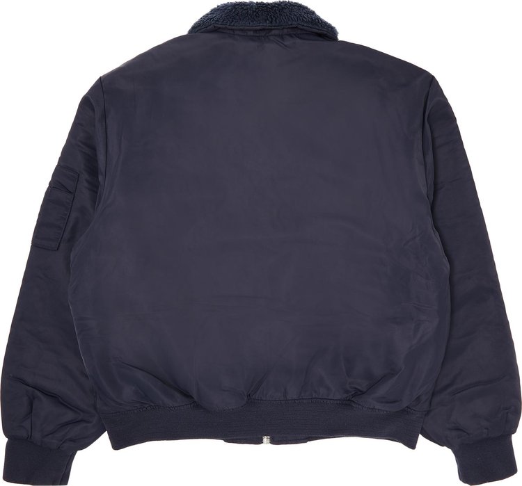 Supreme x Dickies Fur Collar Bomber Jacket Navy