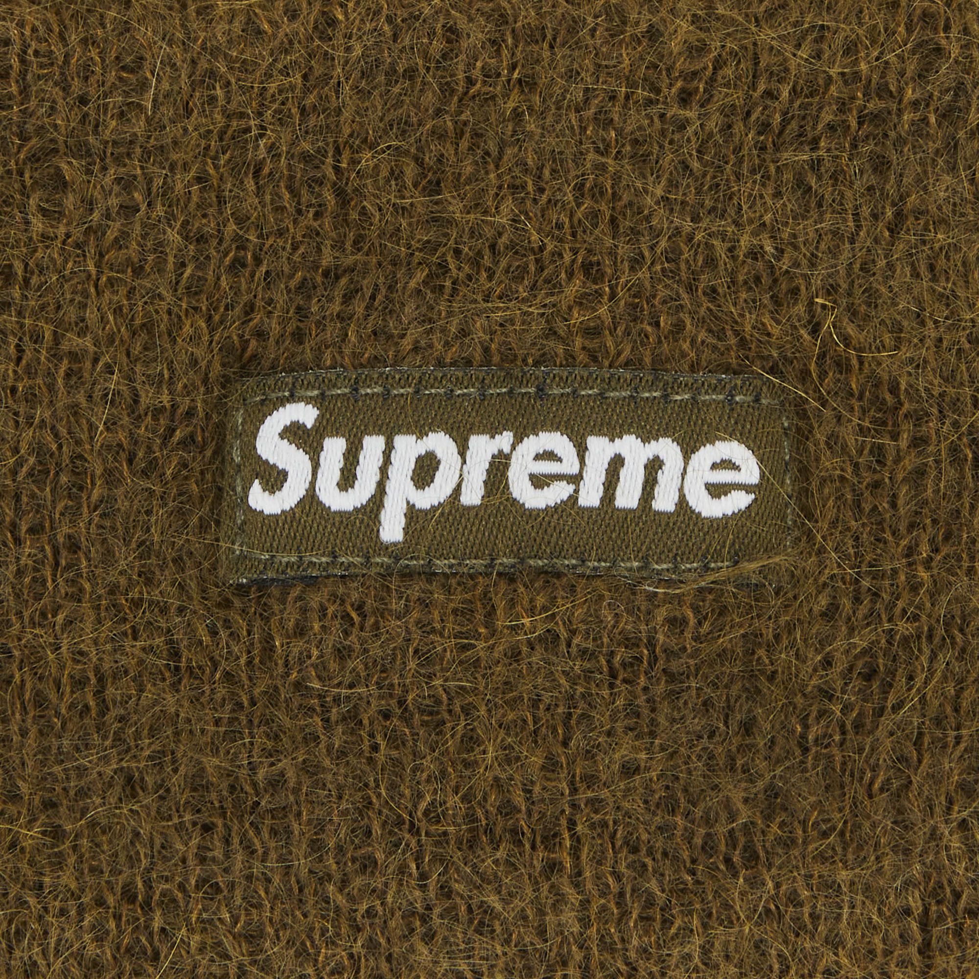 Buy Supreme Mohair Beanie 'Dark Khaki' - FW23BN10 DARK KHAKI