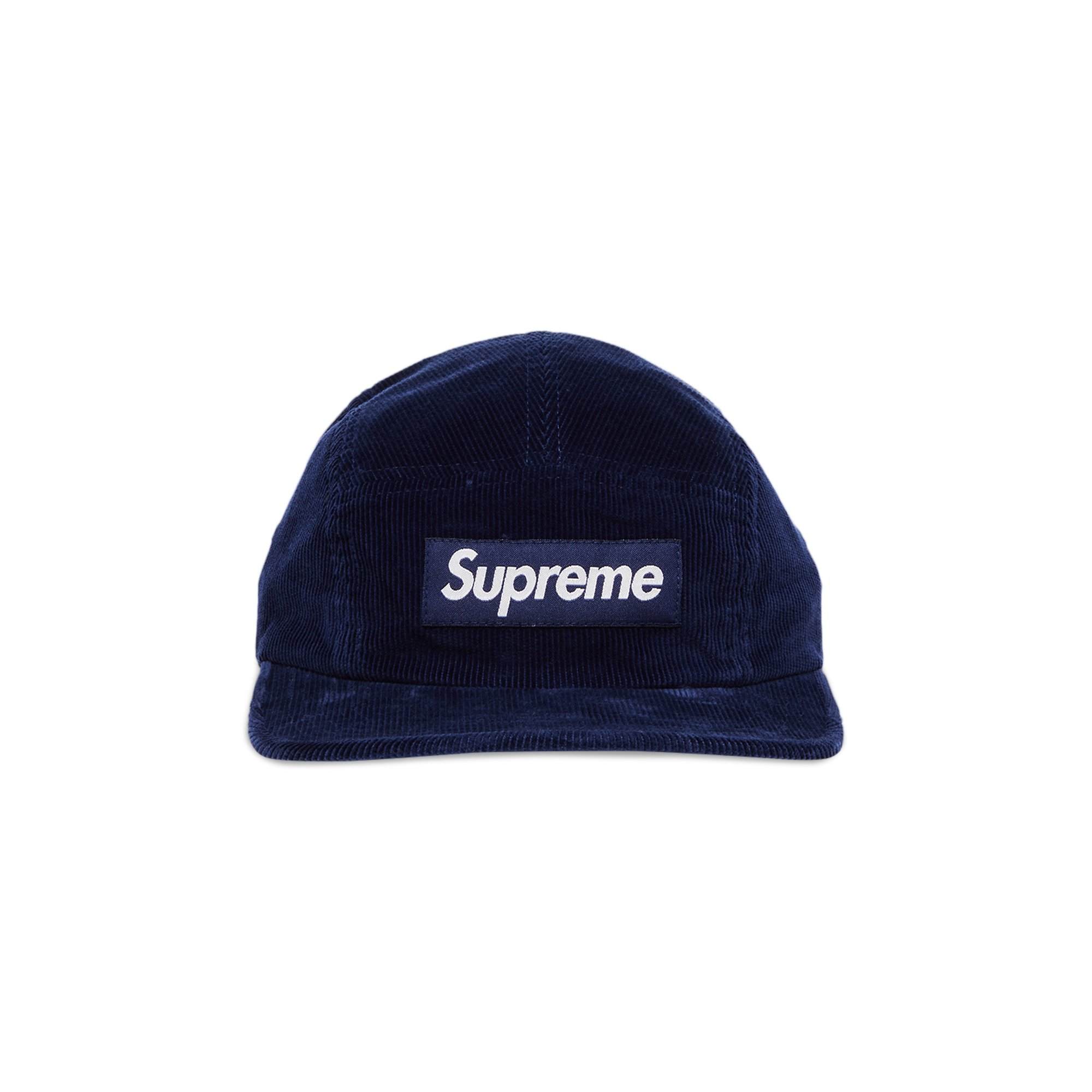 Supreme Corduroy Camp Cap 'Navy'