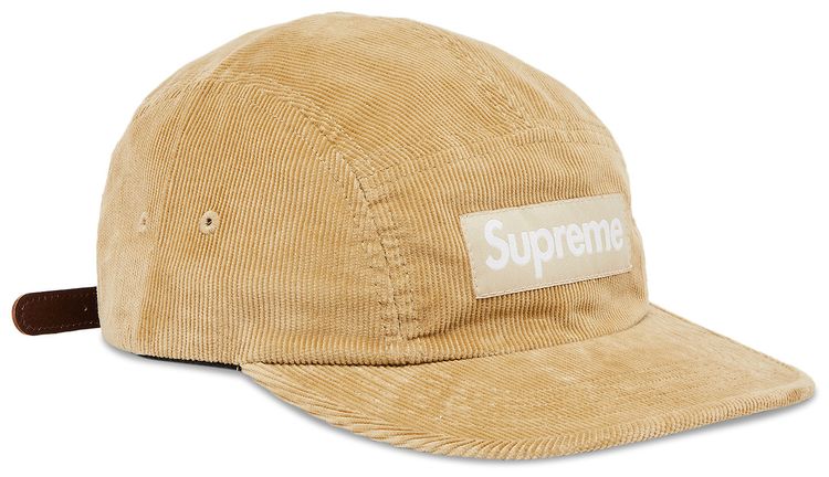 Supreme Corduroy Camp Cap Beige