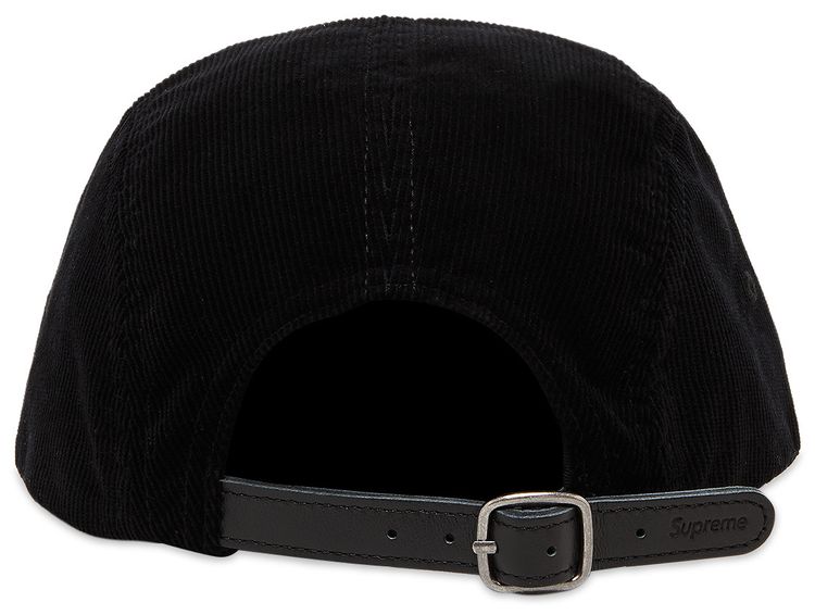 Supreme Corduroy Camp Cap Black