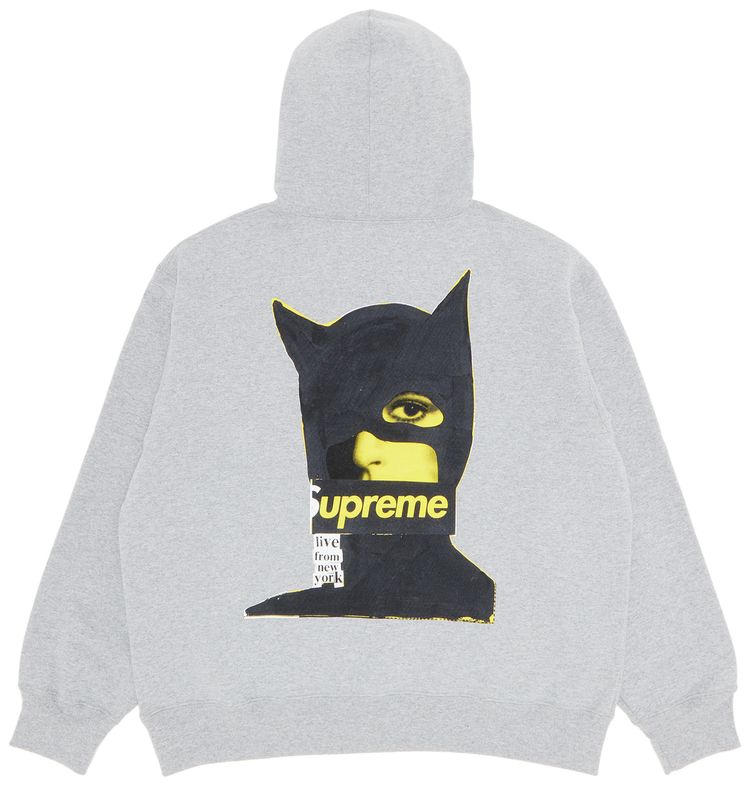 Supreme Catwoman Hooded Sweatshirt Heather Grey