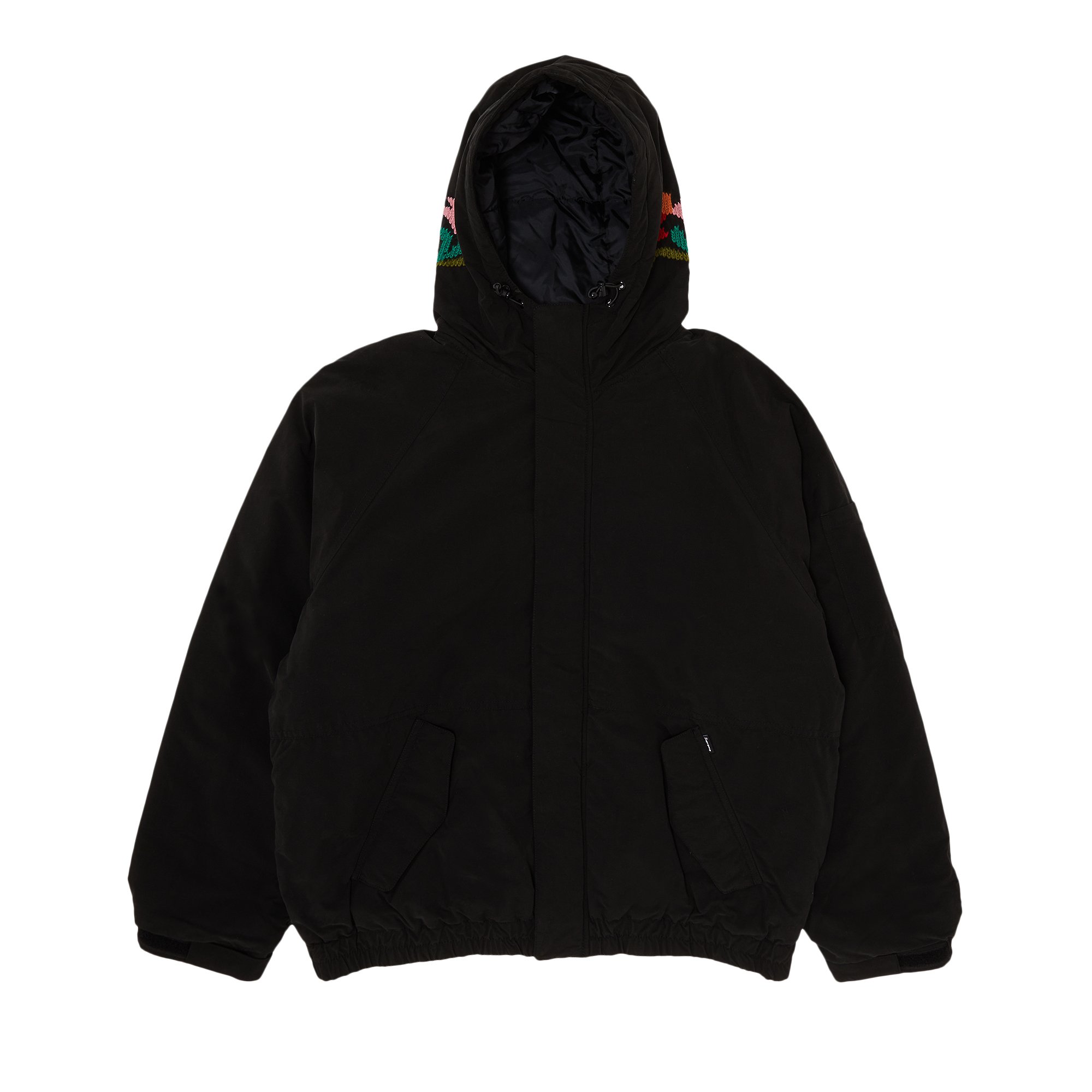 Buy Supreme Needlepoint Hooded Jacket 'Black' - FW23J40 BLACK