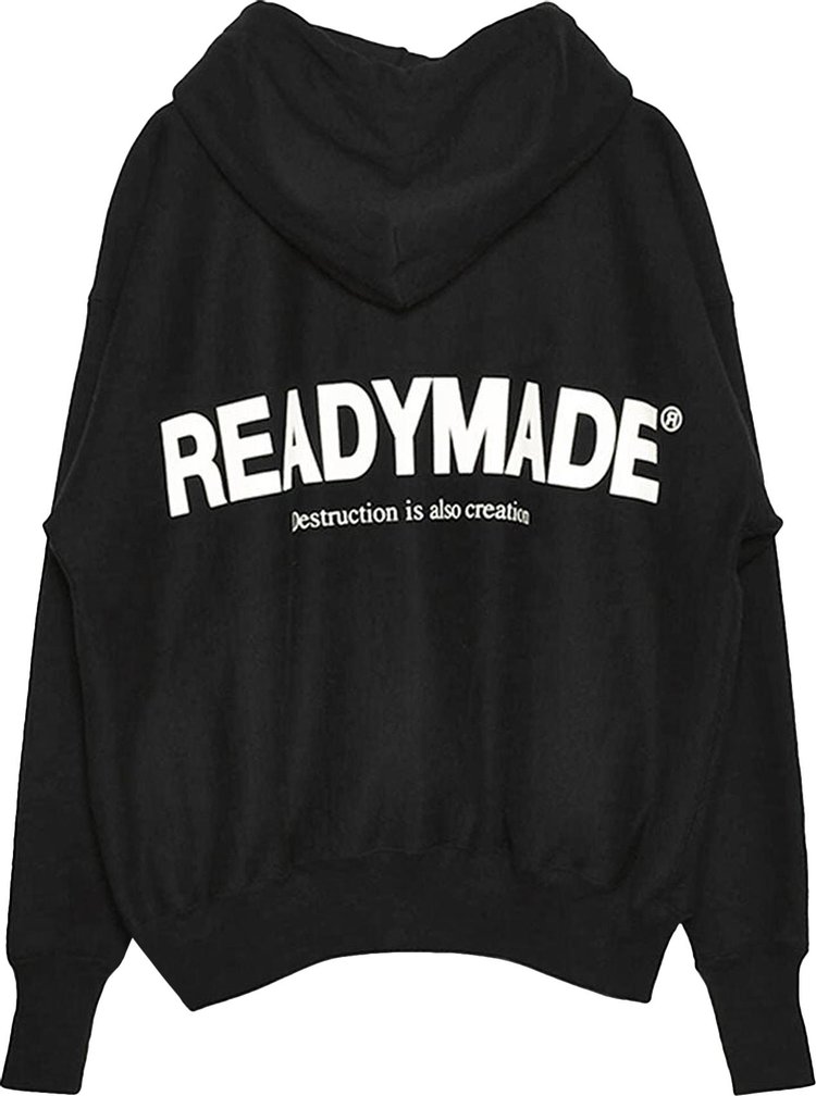 READYMADE Logo Hoodie Black