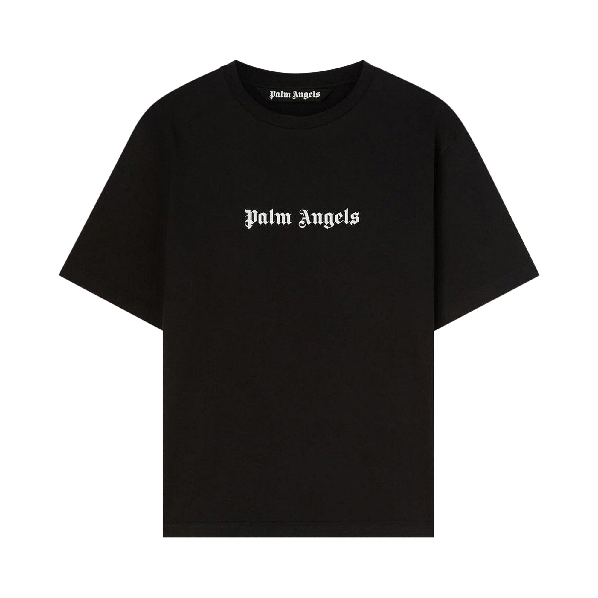 【関税込み】PALM ANGELS SLIM T-SHIRT WITH CLASSIC LOGO Buy Palm Angels Classic Logo Slim T-Shirt 'Black