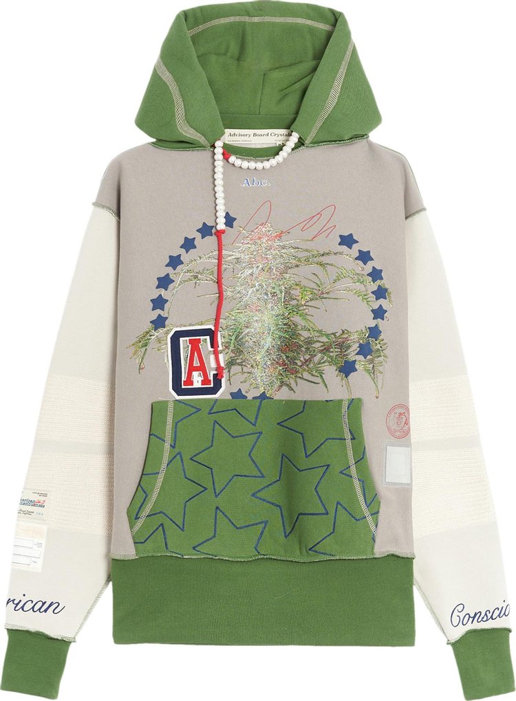Advisory Board Crystals American Consciousness Hoodie 'Heather Grey'