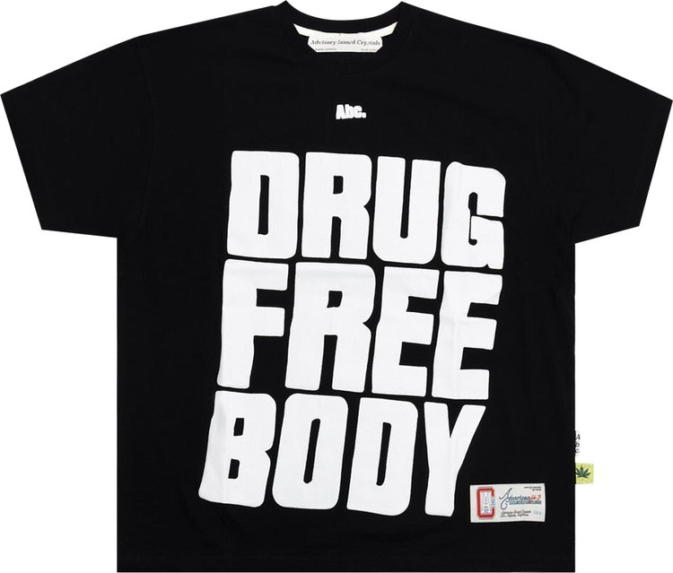 Advisory Board Crystals Drug Free Body T-Shirt 'Black'
