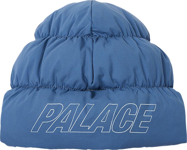 Palace Pertex Puffa Beanie 'Chill Blue'