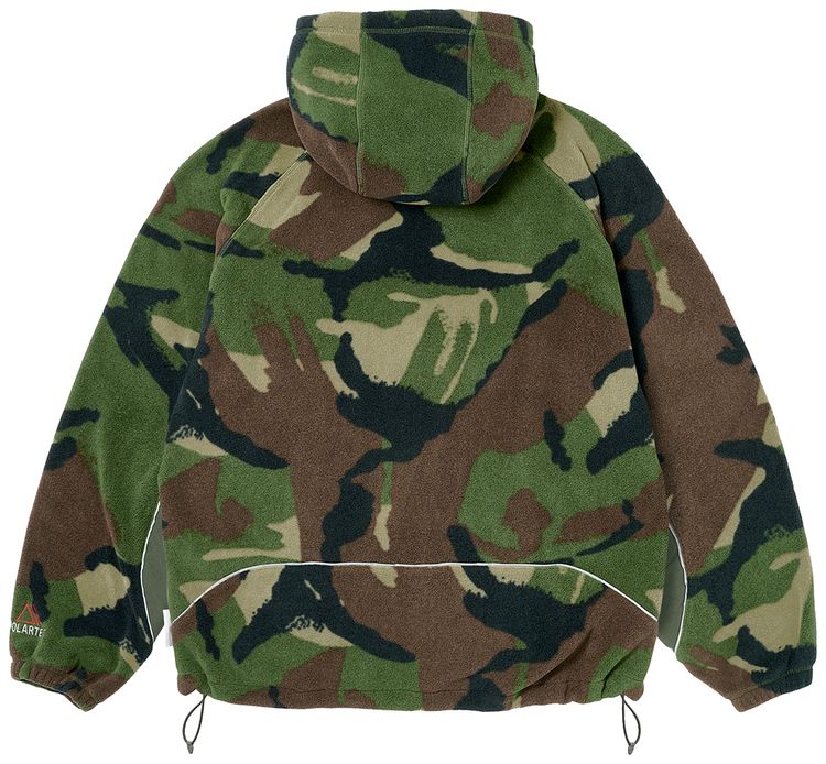 Palace Polartec 3M Hooded Jacket Woodland Camo