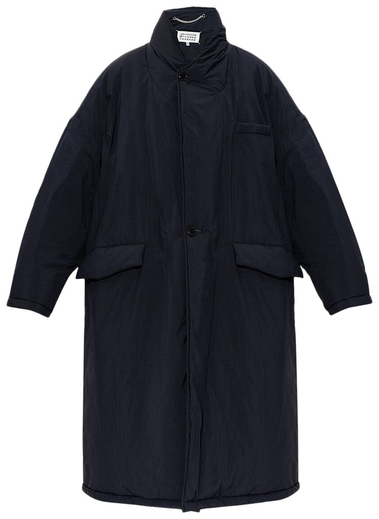 Maison Margiela Neck Padded Coat Black