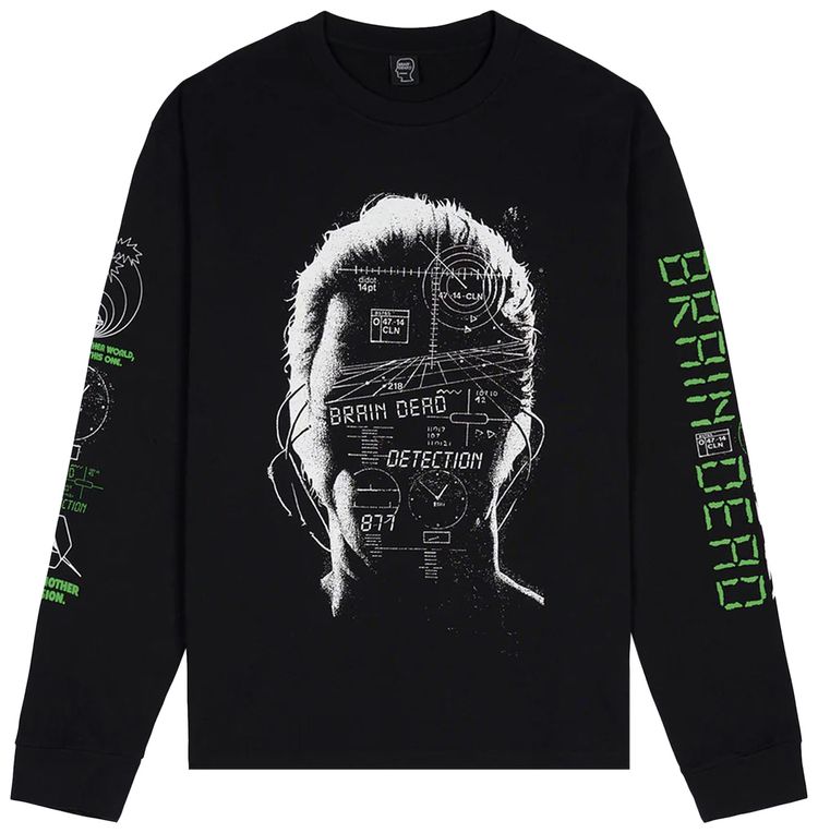 Brain Dead Alternate Dimension Long Sleeve T Shirt Black
