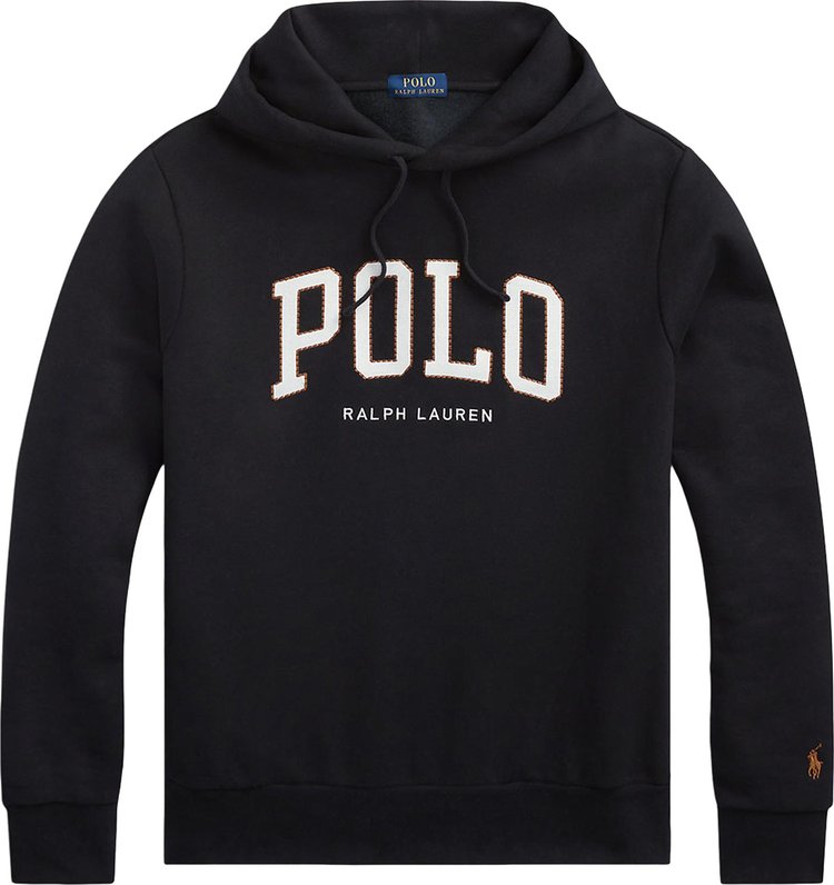 Polo Ralph Lauren Fleece Logo Hoodie 'Black'