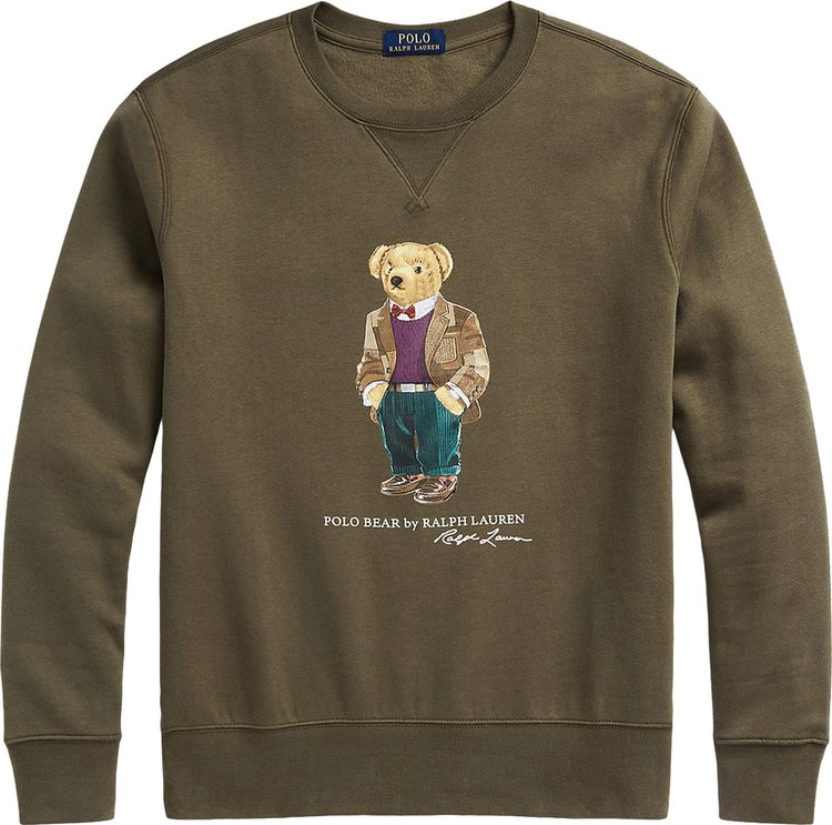 Polo Ralph Lauren Polo Bear Fleece Sweatshirt 'Green'