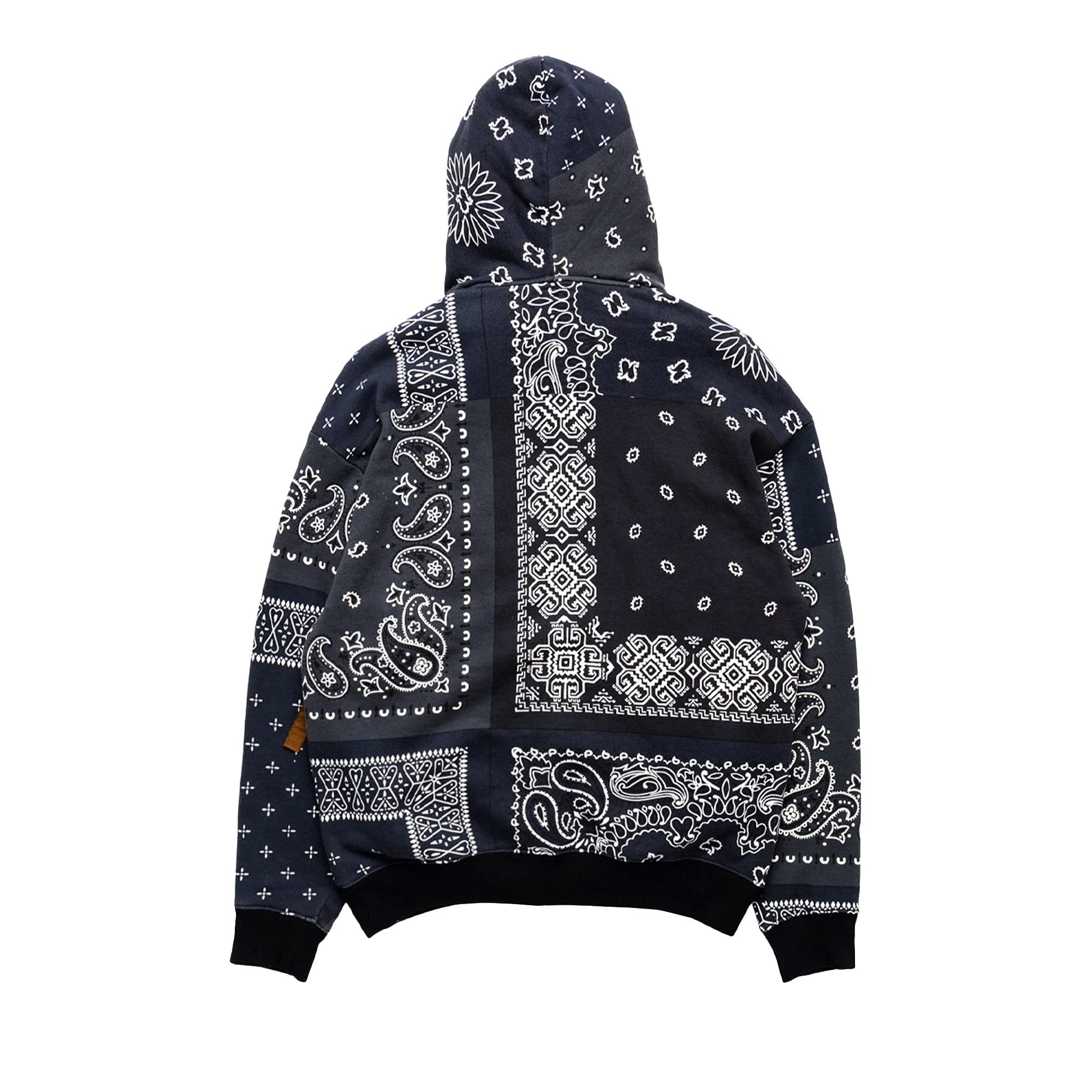 Kapital Bandana Kesa Hoodie Black