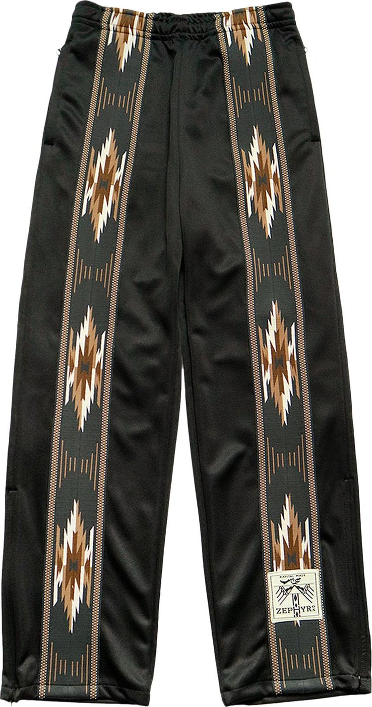 Kapital Smooth Jersey Kochi & Zephyr Straight Pants 'Black'