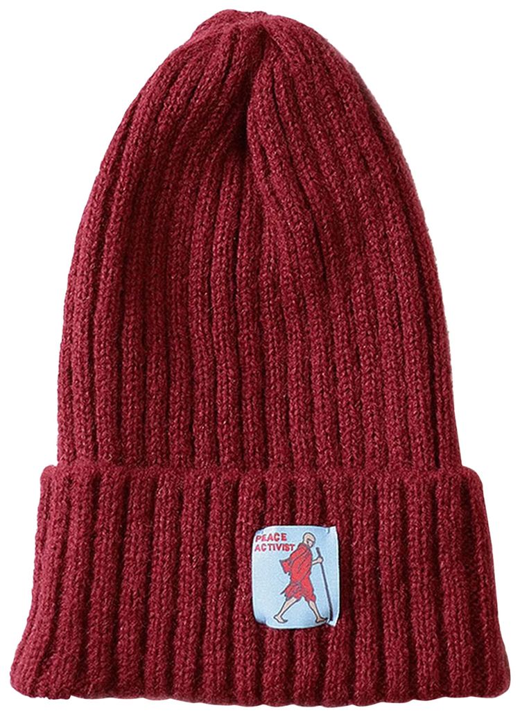 Kapital Knit Cap Burgundy