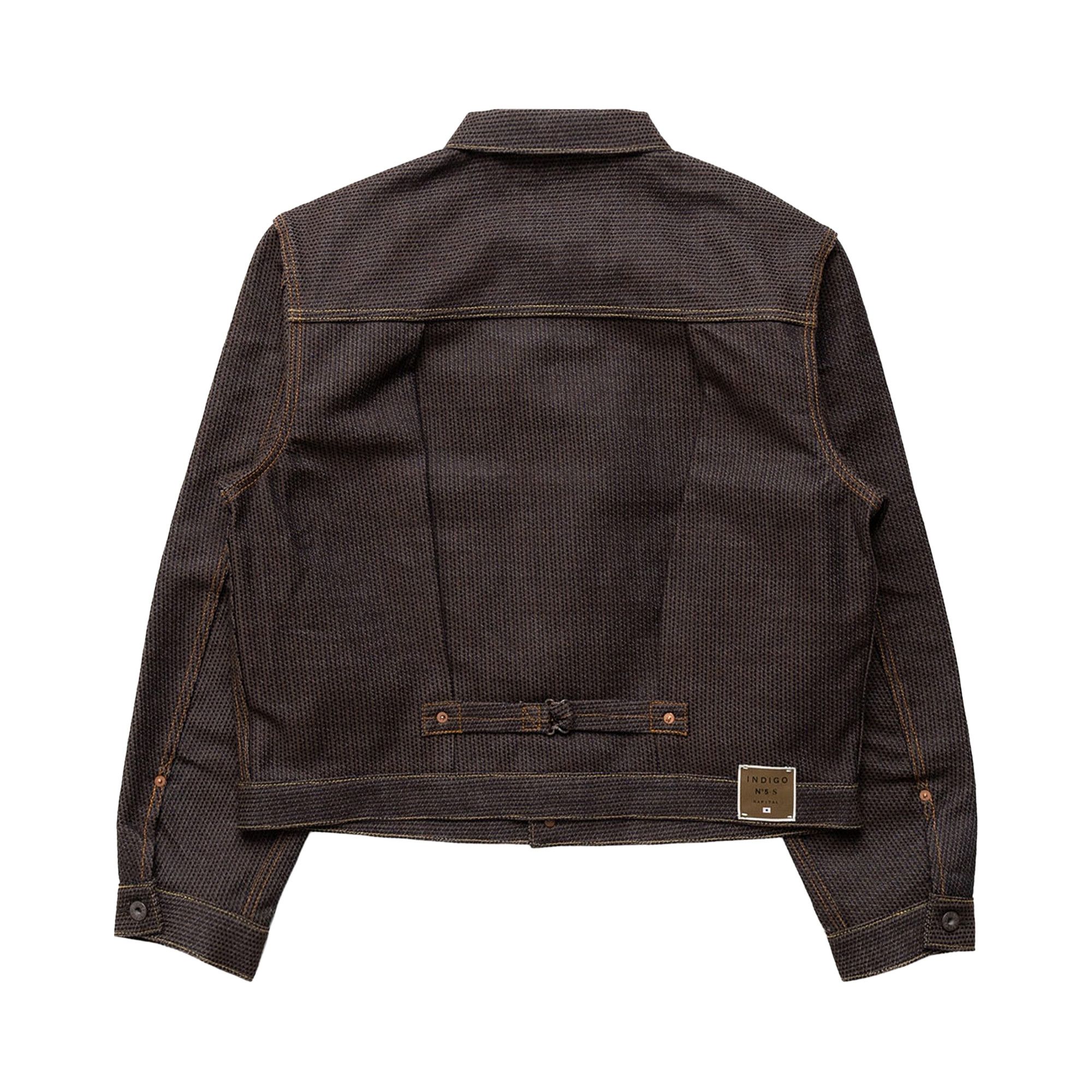 Buy Kapital Century Denim 1st Jacket 'Brown' - KAP 302 BROW | GOAT