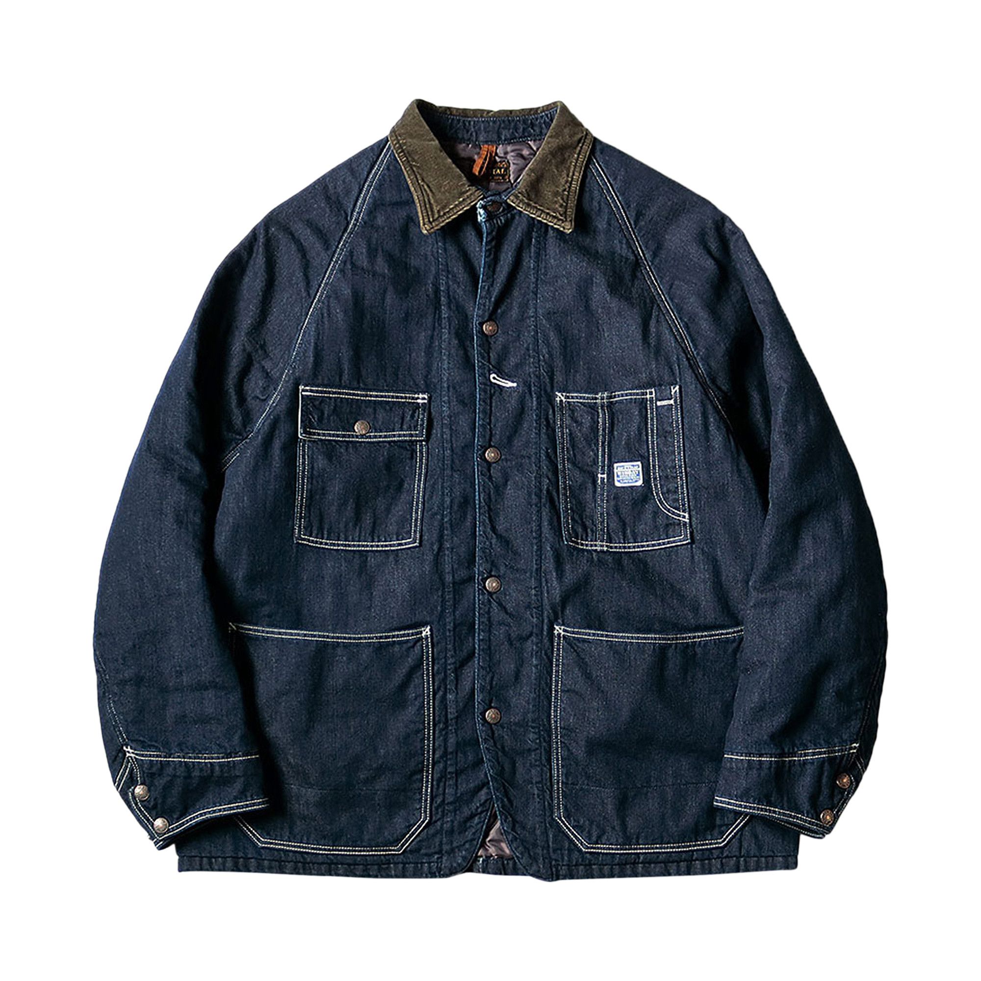 Buy Kapital Denim Lined Cactus Coverall 'Indigo' - EK 1308 INDI | GOAT