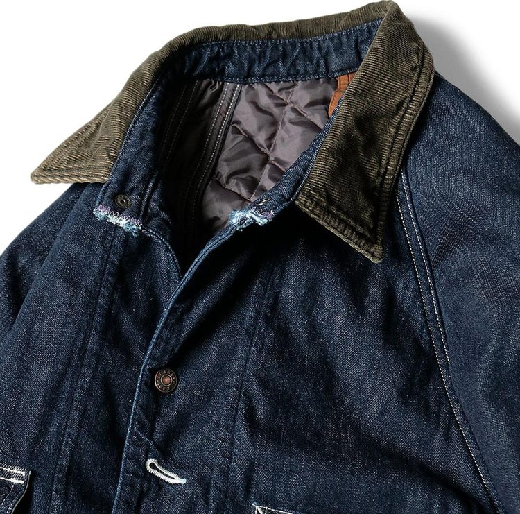 Kapital Denim Lined Cactus Coverall Indigo