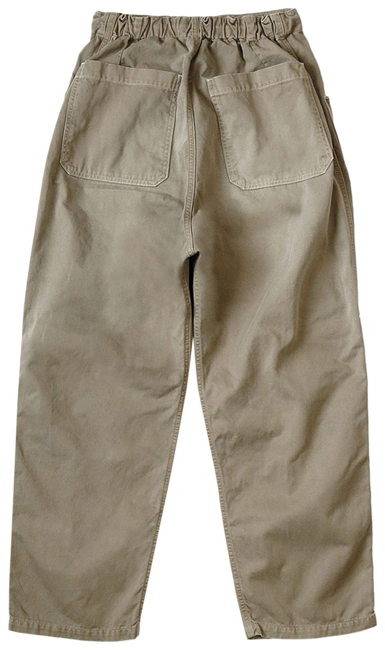 Kapital Katsuragi W Knee Easy Pants Beige
