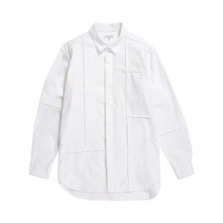 Engineered Garments Combo Short Collar Shirt 'White'