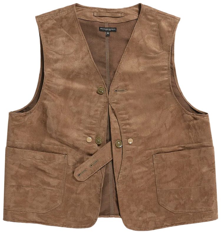 Engineered Garments Upland Vest Khaki