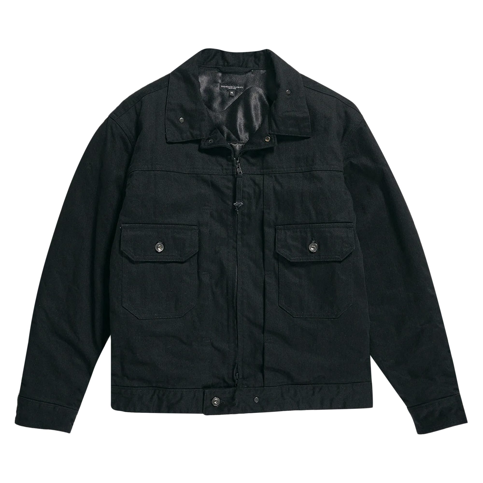 Buy Engineered Garments Trucker Jacket 'Black' - 23F1D007 BLAC | GOAT