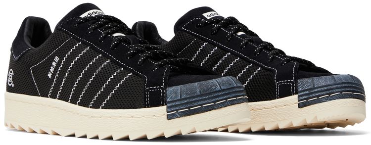 CLOT x Neighborhood x adidas Superstar Black Sample