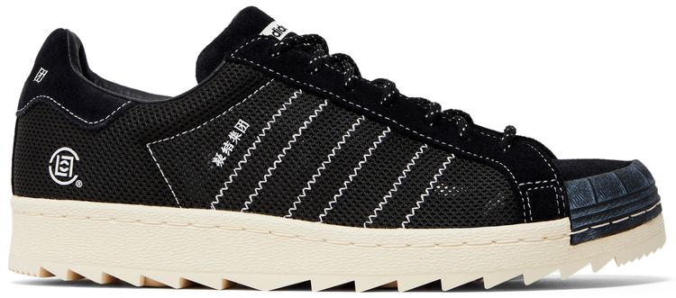 CLOT x Neighborhood x adidas Superstar Black Sample
