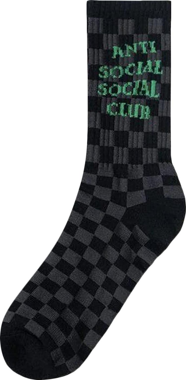 Anti Social Social Club Photo Booth Socks 'Black'