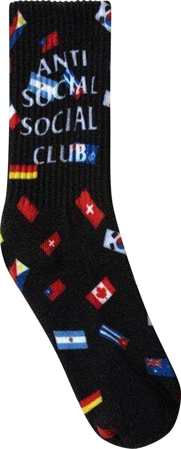 Anti Social Social Club Business Socks Black