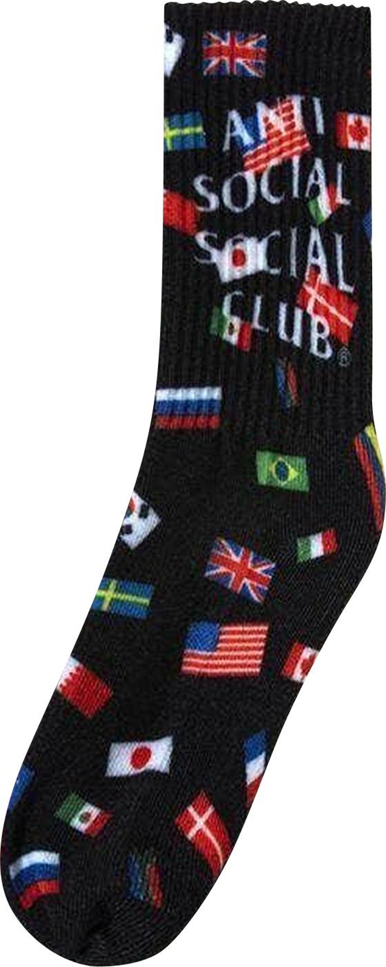 Anti Social Social Club Business Socks Black