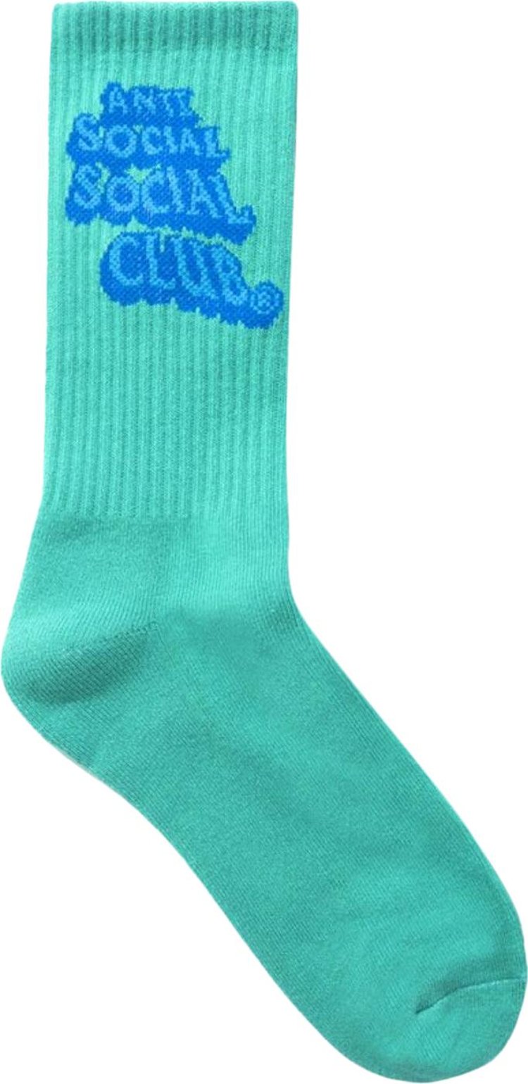 Anti Social Social Club Pop Up Socks Green