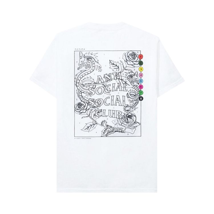 Anti Social Social Club Up To You Tee White