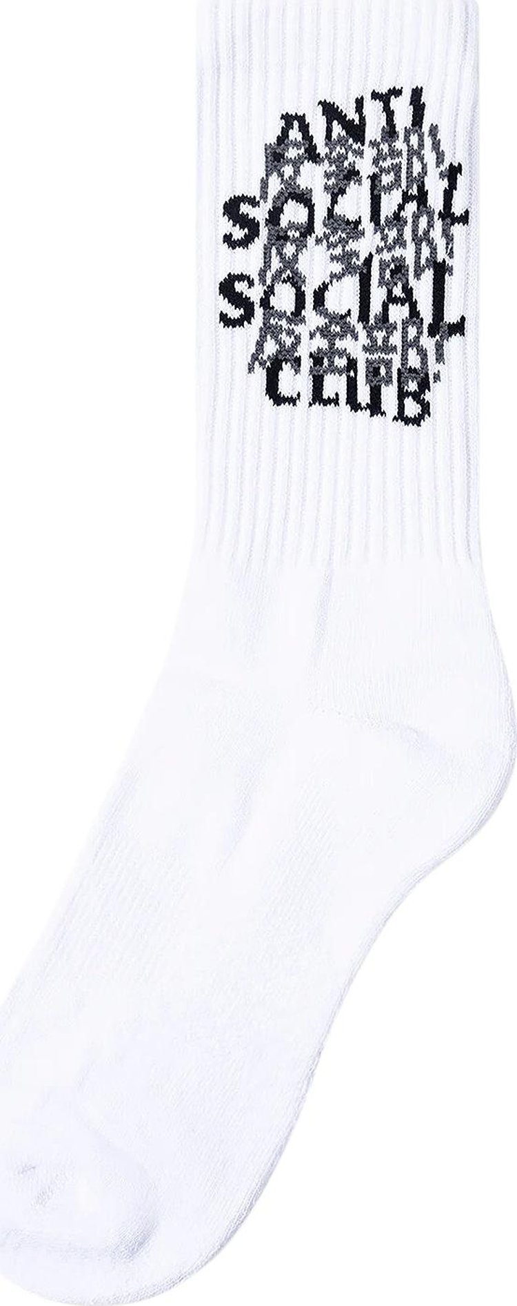 Anti Social Social Club Kaburosai Socks White