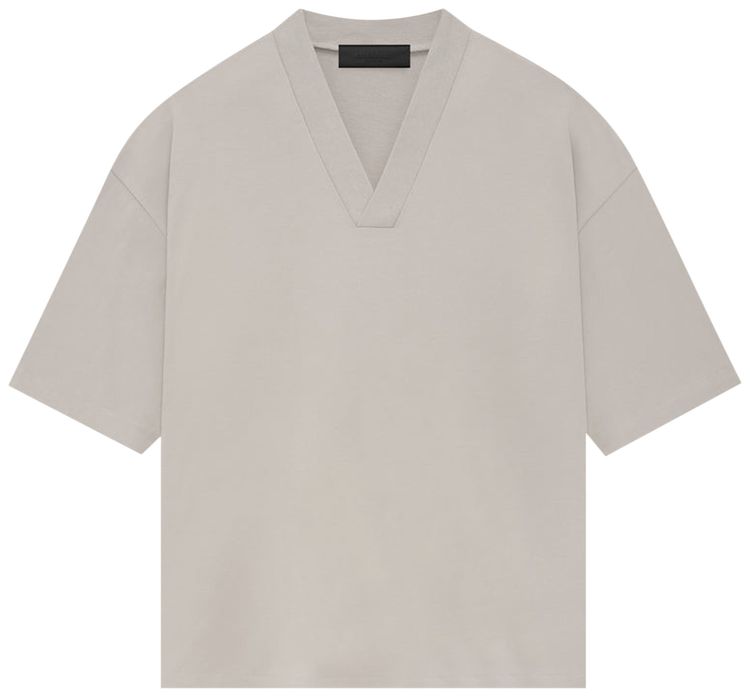 Fear of God Essentials V Neck Silver Cloud