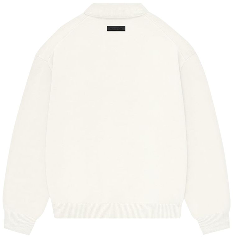 Fear of God Essentials Knit Polo Cloud Dancer