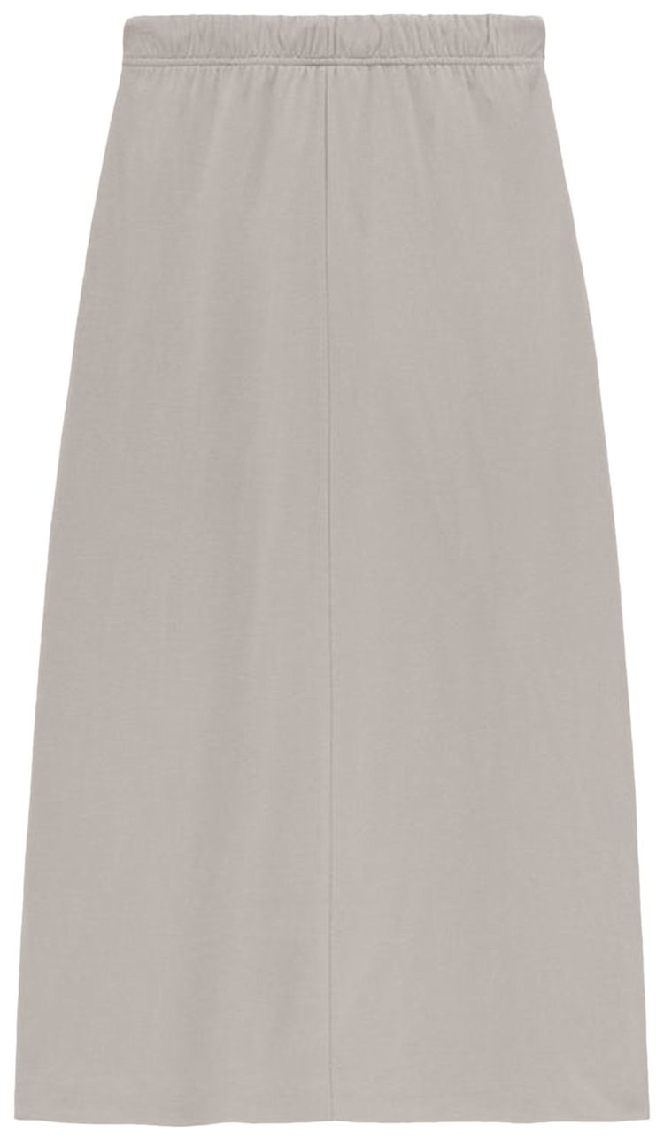 Fear of God Essentials Jersey Skirt Silver Cloud