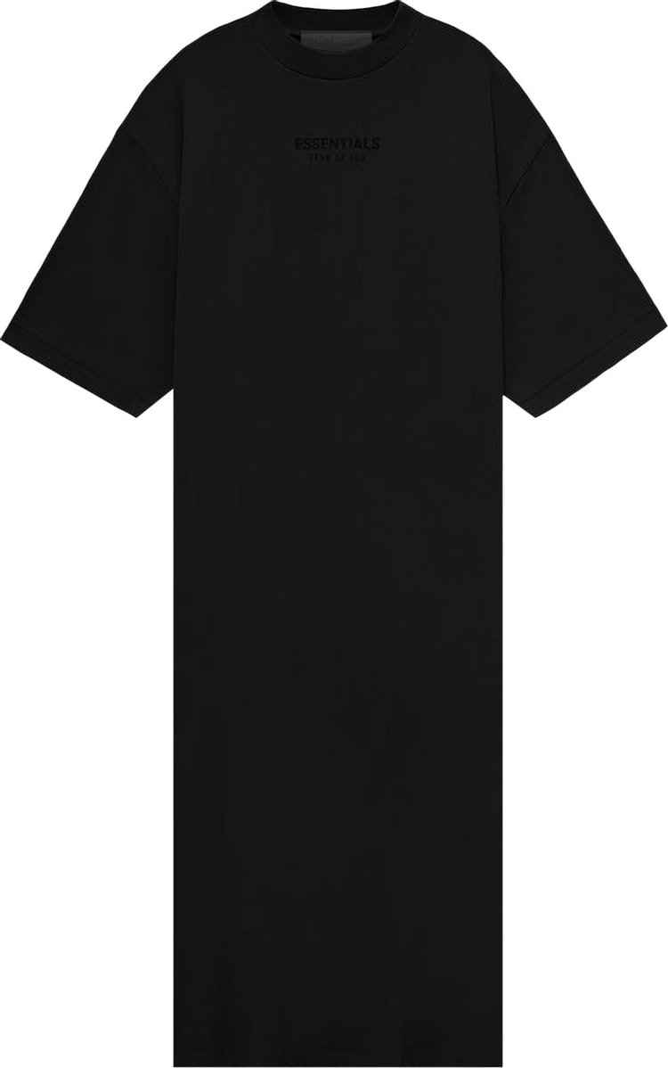 Fear of God Essentials 3/4 Sleeve Dress 'Jet Black'