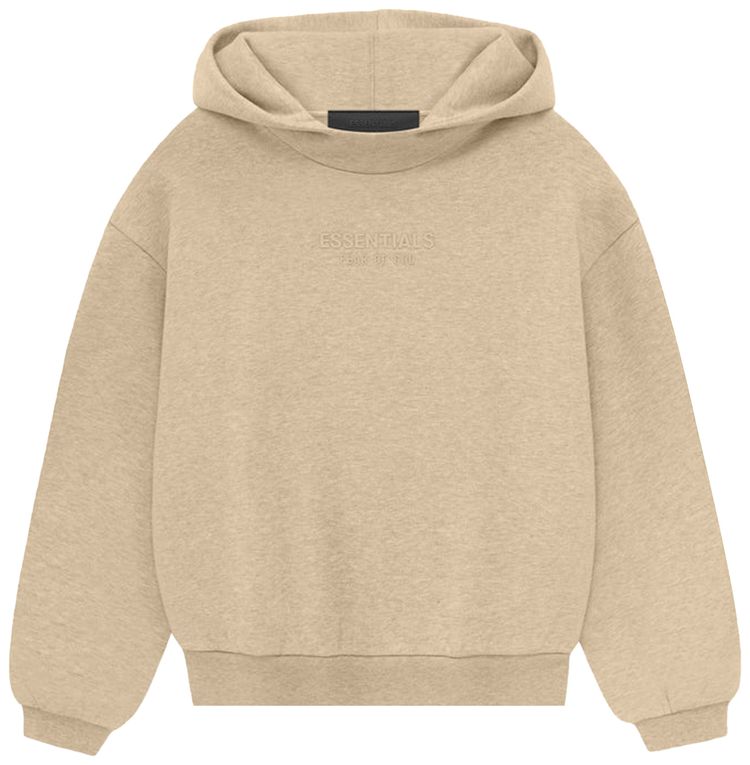 Fear of God Essentials Kids Hoodie Gold Heather