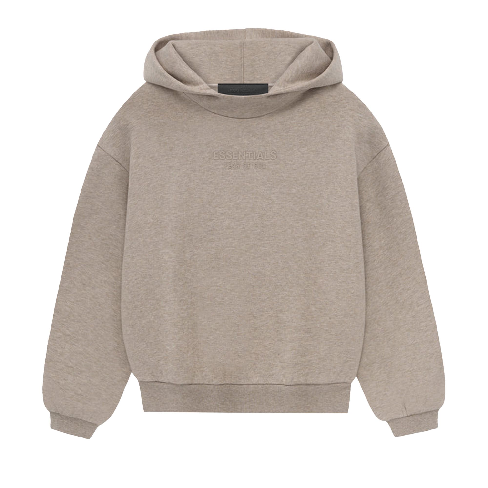 Buy Fear of God Essentials Kids Hoodie 'Core Heather